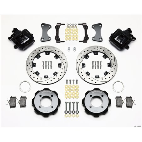 Wilwood Combination Parking Brake Rear Kit 11.75in Drilled 2011 Fiesta Rear