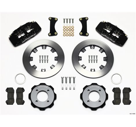 Wilwood Dynapro 6 Front Hat Kit 12.19in 2011 Fiesta