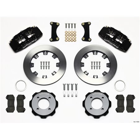 Wilwood Dynapro 6 Front Hat Kit 12.19in 2011 Fiesta