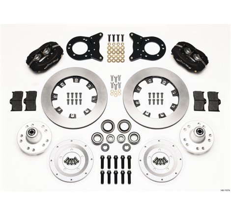 Wilwood Forged Dynalite Front Kit 12.19in 1970-1973 Mustang Disc & Drum Spindle