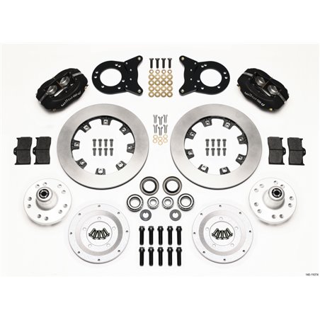 Wilwood Forged Dynalite Front Kit 12.19in 1970-1973 Mustang Disc & Drum Spindle