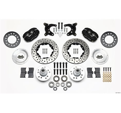 Wilwood Forged Dynalite Front Kit 11.00in Drilled 65-72 CDP A Body - 10in Drum