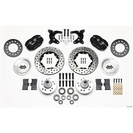 Wilwood Forged Dynalite Front Kit 11.00in Drilled 65-72 CDP A Body - 10in Drum