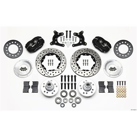 Wilwood Forged Dynalite Front Kit 11.00in Drilled 62-72 CDP A Body - 9in Drum