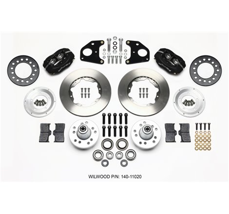 Wilwood Forged Dynalite Front Kit 11.00in 62-72 CDP B & E Body-Drum