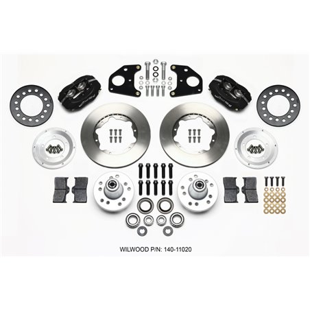 Wilwood Forged Dynalite Front Kit 11.00in 62-72 CDP B & E Body-Drum