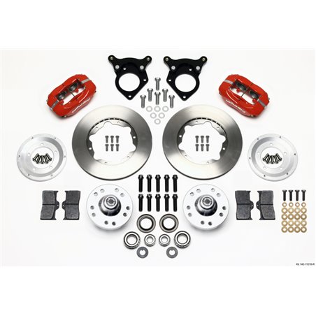 Wilwood Forged Dynalite Front Kit 11.00in Red 87-93 Mustang 5 Lug