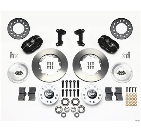 Wilwood Forged Dynalite Front Kit 11.00in 74-80 Pinto/Mustang II Disc Spindle only