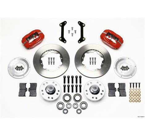 Wilwood Forged Dynalite Front Kit 11.00in Red 79-87 GM G Body