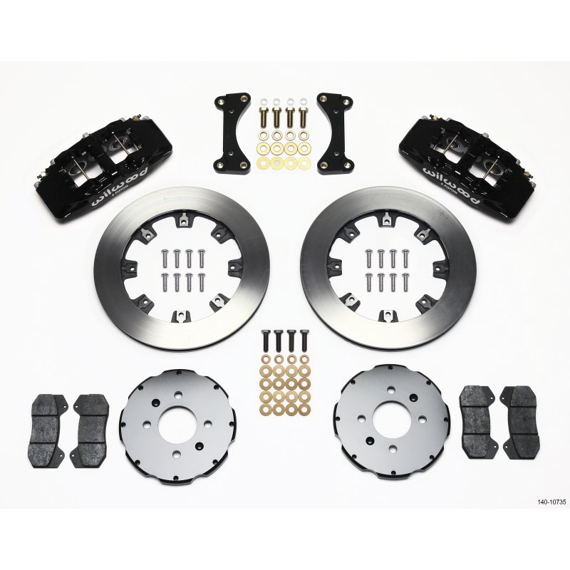 Wilwood Dynapro 6 Front Hat Kit 12.19in 94-01 Honda/Acura w/262mm Disc