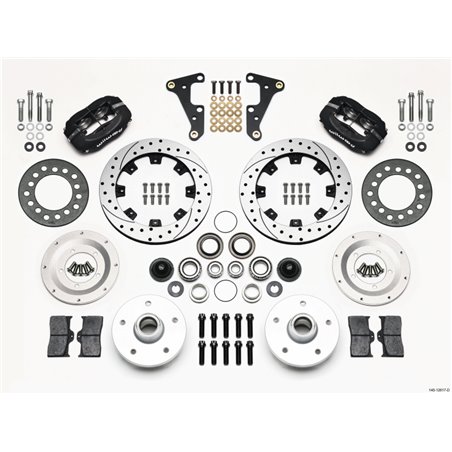 Wilwood Forged Dynalite Front Kit 11.75in Drilled 40-52 Oldsmobile