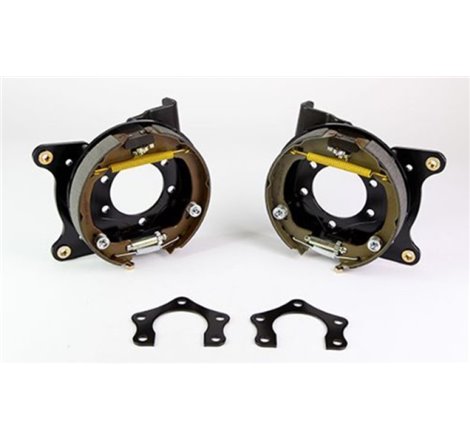 Wilwood Brackets (2) - Disc/Drum Mpr/Dana-Grn w/Ring 2.36in Off 1 pc vented