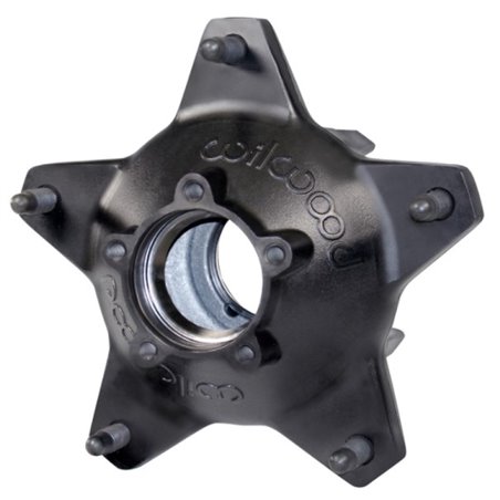 Wilwood Hub-Starlite 55 Rear - Standard Offset 5/8 C Studs-Drilled-Black-Less Races