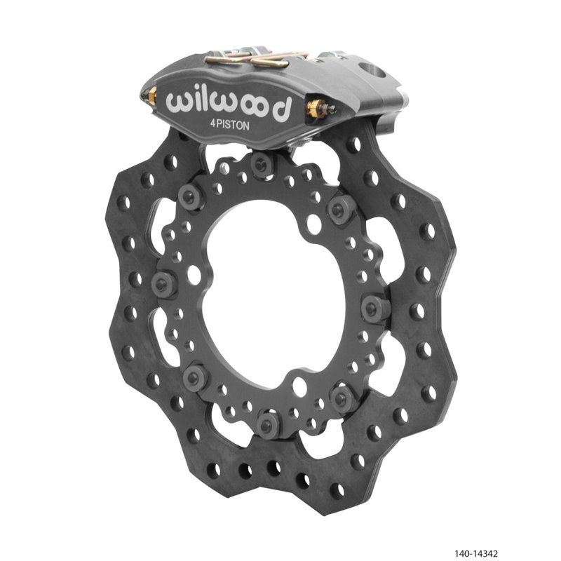 Wilwood Powerlite- Front Kit 11.75in Dirt Modified 11.75in Scalloped Steel Rotor