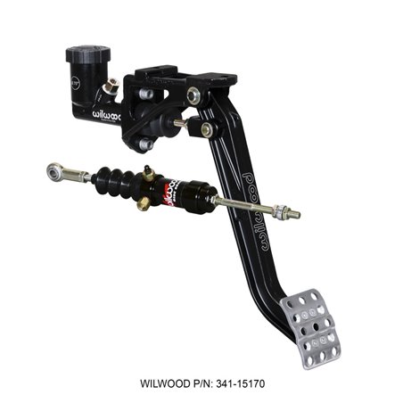 Wilwood Clutch Kit - Forged Adj. Pedal / MC / Slave - Swing Mount - 7:1