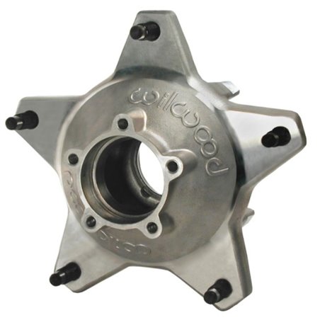 Wilwood Hub-Starlite 55 Rear - Standard Offset 5/8 C Studs-Drilled-Less Races