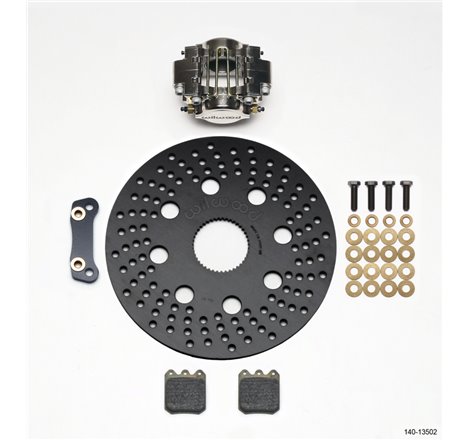 Wilwood Dynapro Single LW Right Rear Kit - Sprint 10.20in Aluminum Drilled Rotor