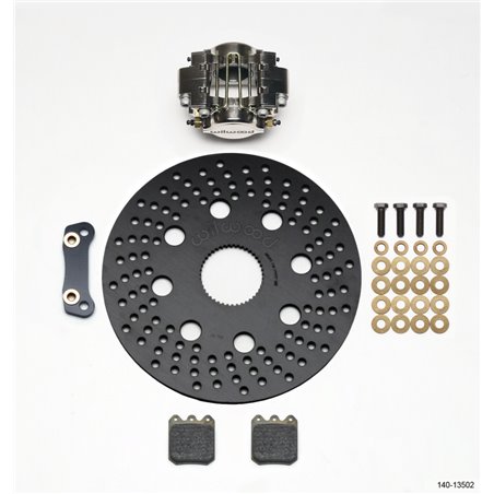 Wilwood Dynapro Single LW Right Rear Kit - Sprint 10.20in Aluminum Drilled Rotor