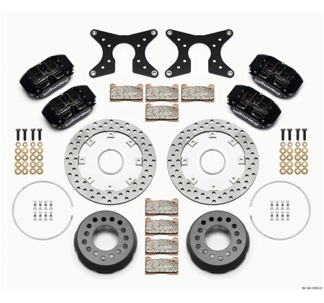 Wilwood Dynapro Lug Mount Dual Rear Dynamic Kit SA Drilled Big Ford New Style 2.50in Offset