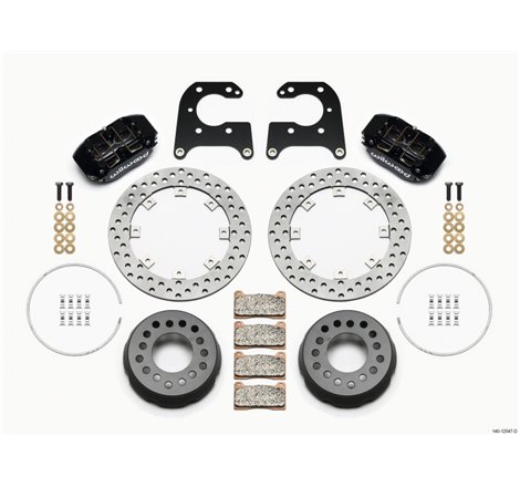 Wilwood Dynapro Lug Mount Single Rear Dynamic Kit SA Drilled Big Ford 2.36in Offset