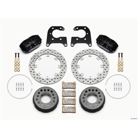 Wilwood Dynapro Lug Mount Single Rear Dynamic Kit SA Drilled Big Ford 2.36in Offset