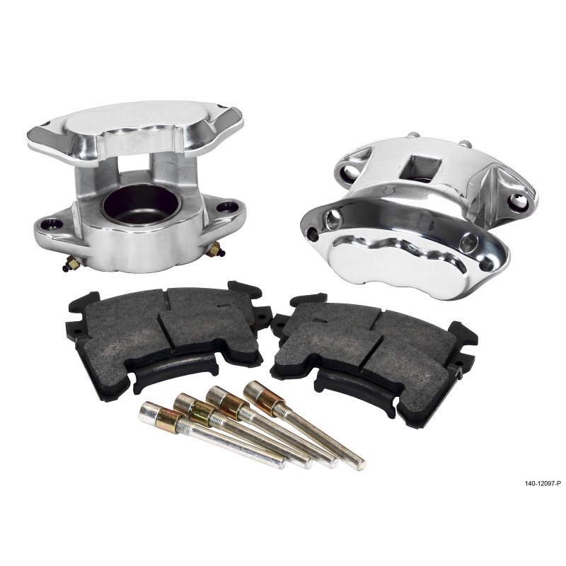 Wilwood D154 Front Caliper Kit -Polished 2.50in Piston 1.04in Rotor