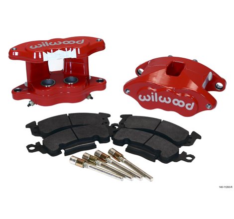 Wilwood D52 Rear Caliper Kit - Red 1.25 / 1.25in Piston 1.04in Rotor