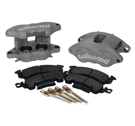 Wilwood D52 Rear Caliper Kit - Grey Ano 1.25 / 1.25in Piston 1.28in Rotor