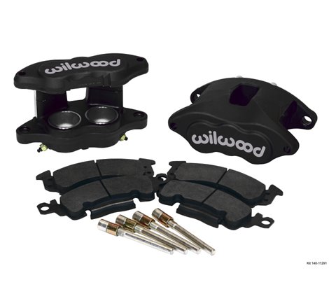 Wilwood D52 Front Caliper Kit - Gray Type III Ano 2.00 / 2.00in Piston 1.04in Rotor