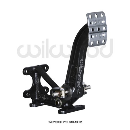 Wilwood Adjustable Brake Pedal - Dual MC - Floor Mount - 6:1