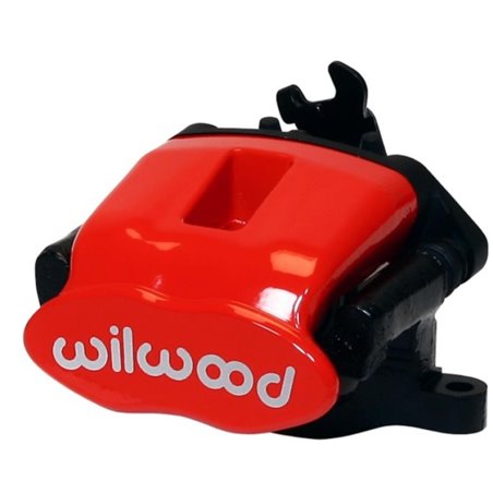 Wilwood Caliper-Combination Parking Brake-Pos 13-R/H-Red 41mm piston .81in Disc