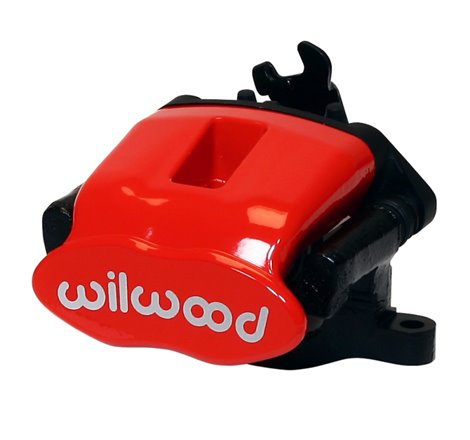 Wilwood Caliper-Combination Parking Brake-L/H-Red 34mm piston .81in Disc