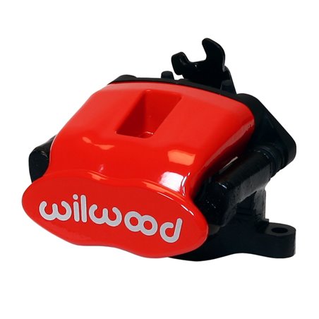 Wilwood Caliper-Combination Parking Brake-L/H-Red 34mm piston .81in Disc