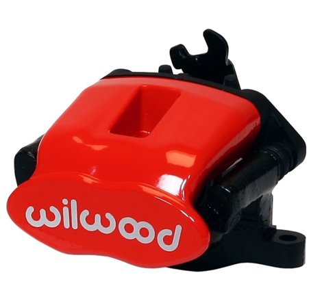 Wilwood Caliper-Combination Parking Brake-Pos 1-R/H-Red 34mm piston .81in Disc