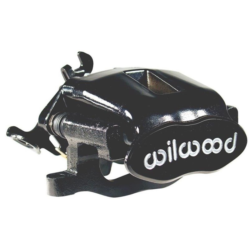 Wilwood Caliper-Combination Parking Brake-Pos 6-R/H-Black 41mm piston .81in Disc