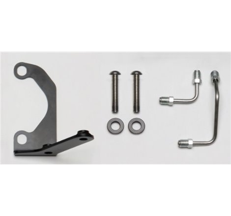 Wilwood Tandem Master Cylinder to Prop Valve Bracket R/H & Line Kit