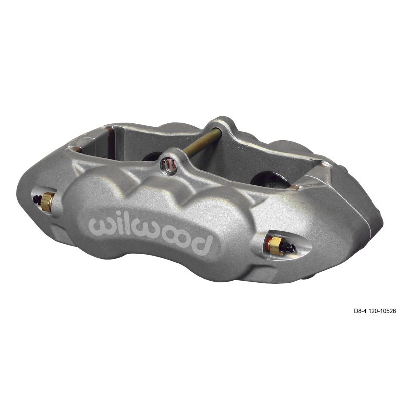 Wilwood Caliper-D8-4 Rear Clear 1.38in Pistons 1.25in Disc