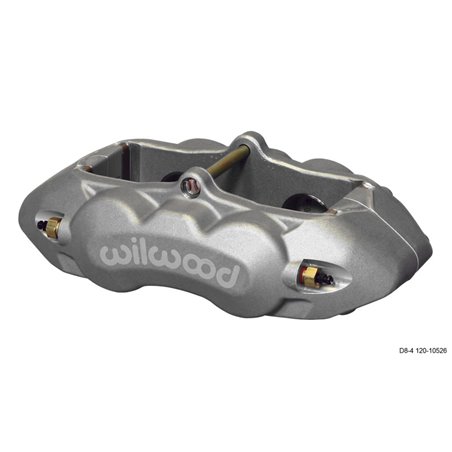 Wilwood Caliper-D8-4 Rear Clear 1.38in Pistons 1.25in Disc