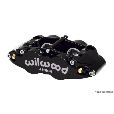 Wilwood Caliper-Narrow Superlite 4R - Black 1.25/1.25in Pistons 1.10in Disc