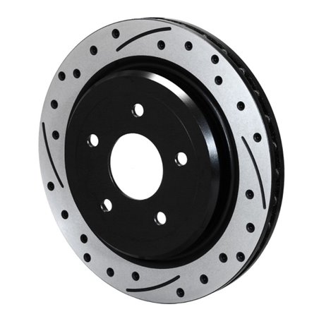 Wilwood Rotor-Rear-SRP-C5/C6 Vette-LH-BLK 12.00 x 1.03 - 5 x 4.75in