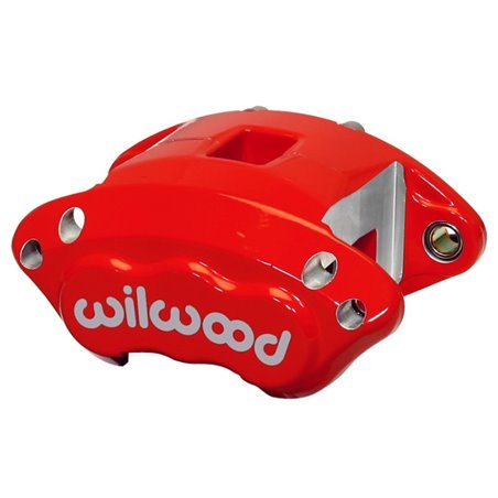 Wilwood Caliper-D52-Red 1.62/1.62in Pistons 0.81in Disc