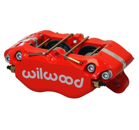 Wilwood Caliper-Dynapro Dust-Boot 5.25in Mount - Red 1.75in Pistons 1.00in Disc