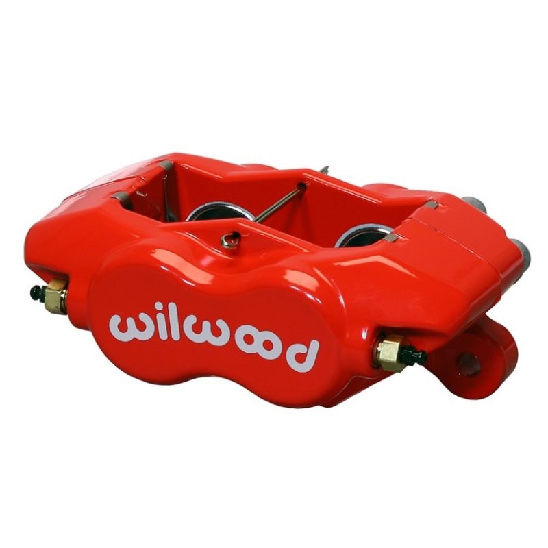 Wilwood Caliper-Forged DynaliteI-Red 1.62in Pistons .81in Disc