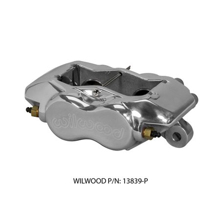 Wilwood Caliper-Forged DynaliteI Polished 1.38in Pistons .81in Disc