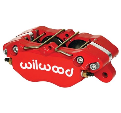 Wilwood Caliper-Dynapro 5.25in Mount-Red 1.00in Pistons .81in Disc