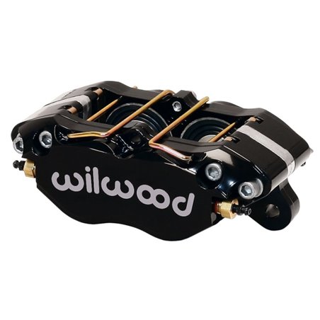 Wilwood Caliper-Dynapro Dust-Boot 5.25in Mount - Blk 1.38in Pistons .81in Disc