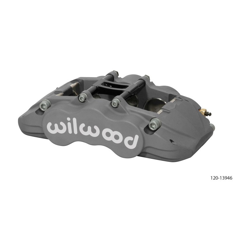 Wilwood Caliper-GN6R-R/H-Black Ano (.80 Thk Pad) 1.75/1.38/1.38in Pistons 1.38in Disc