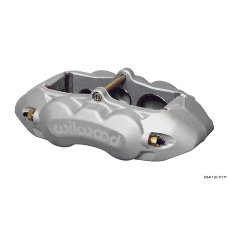 Wilwood Caliper-D8-6 R/H Front Clear 1.88/1.38/1.25in Pistons 1.25in Disc