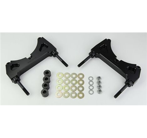 Wilwood Brackets (2) - w/Mounting Kit - SL4R - P-Brake Kit 14in Rotor