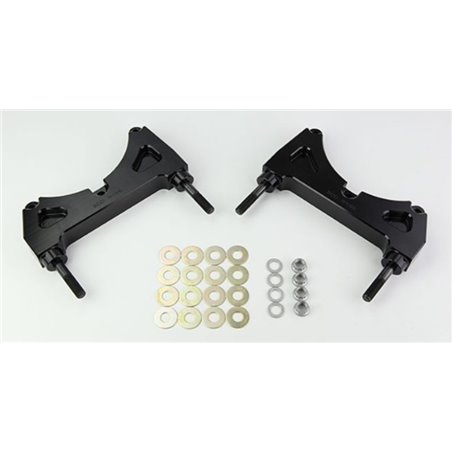 Wilwood Brackets (2) - w/Mounting Kit - SL4R - P-Brake Kit 13in Rotor